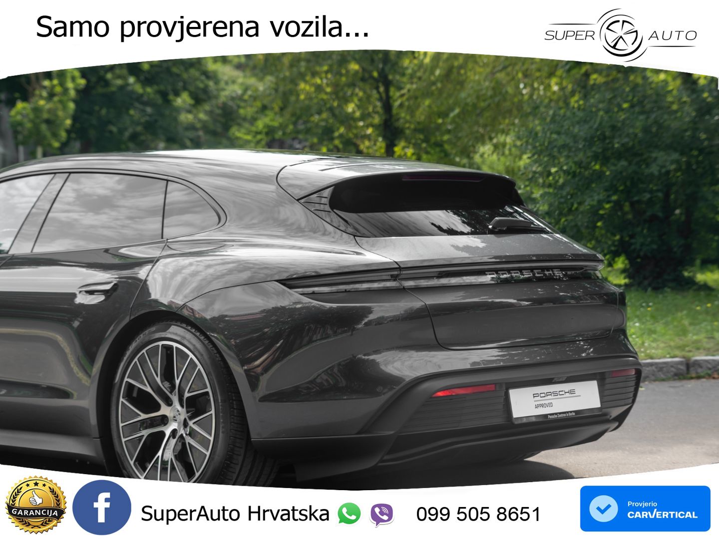 Porsche Taycan Sport Turismo 105 kWh (435 KS)