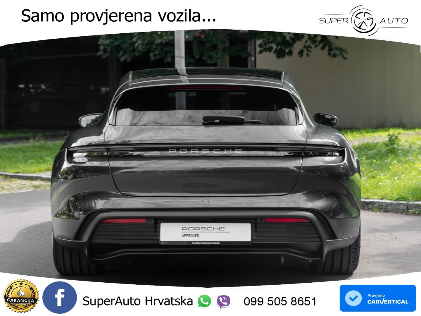 Porsche Taycan Sport Turismo 105 kWh (435 KS)