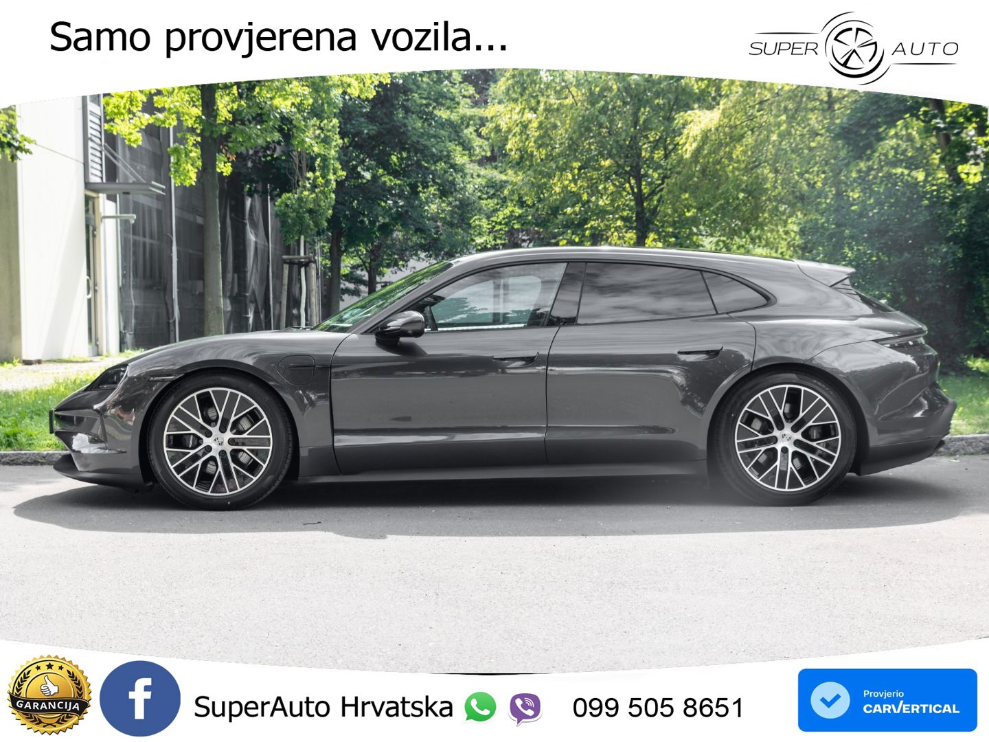 Porsche Taycan Sport Turismo 105 kWh (435 KS)