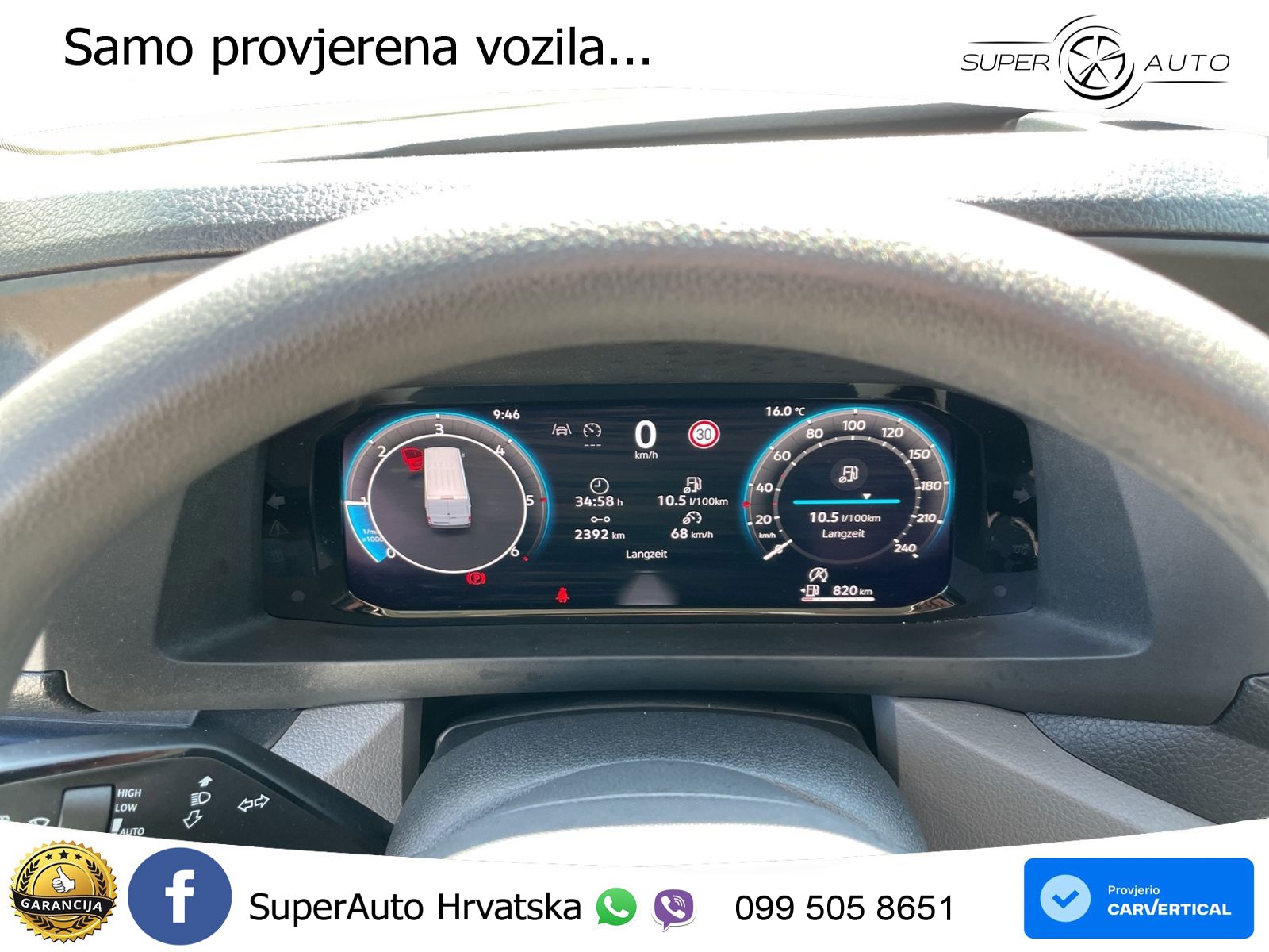 VW Crafter 140 KS