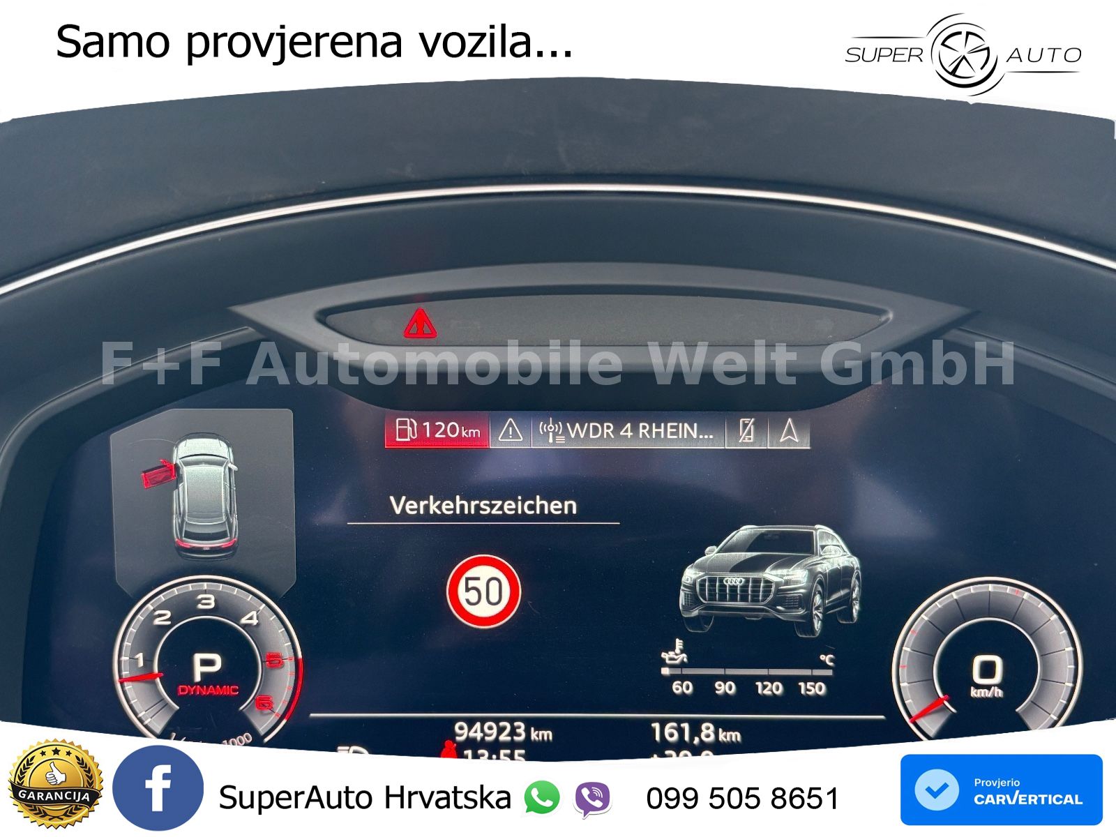 Audi Q8 50 TDI V6 (286 KS) quattro Tiptronic