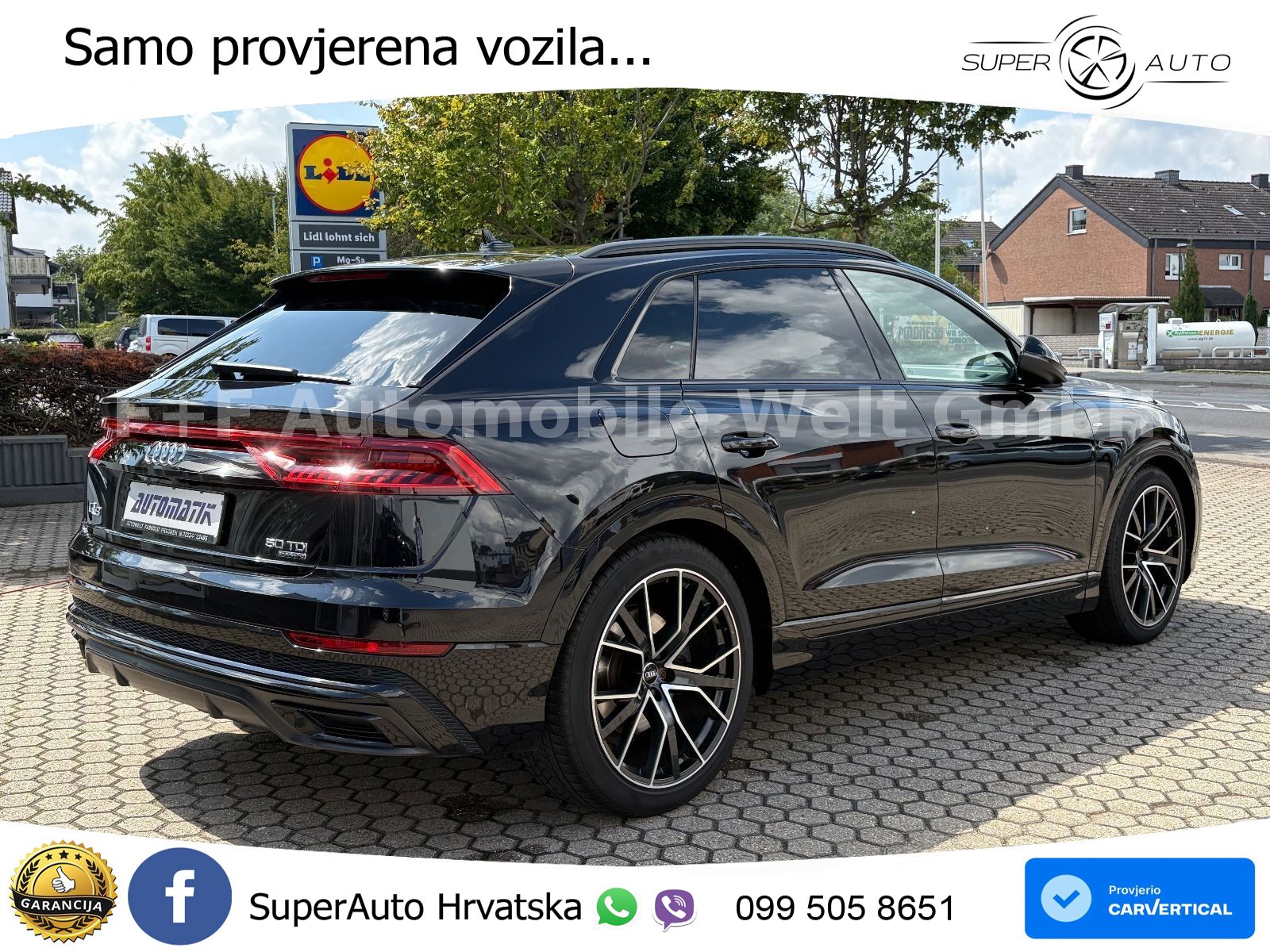 Audi Q8 50 TDI V6 (286 KS) quattro Tiptronic