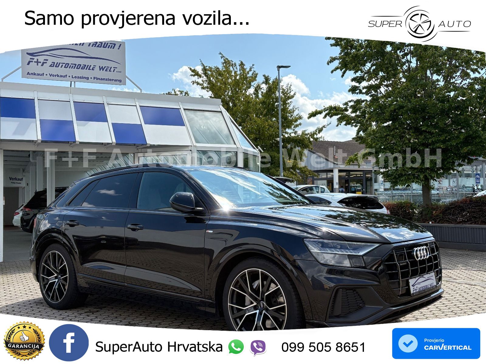 Audi Q8 50 TDI V6 (286 KS) quattro Tiptronic