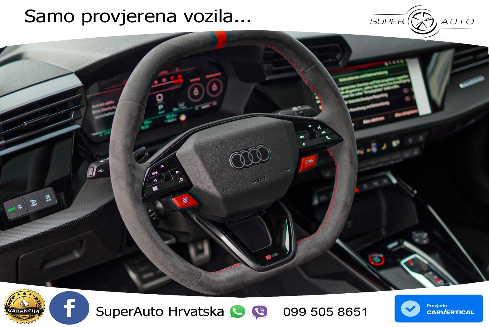 Audi RS3 Sedan 2.5 TFSI (400 KS) quattro S tronic LED+GR SJED+ACC