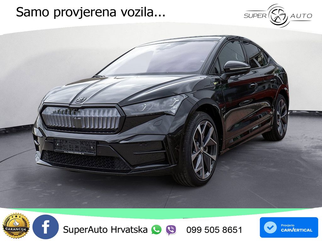 Škoda Enyaq iV RS 82 kWh (340 KS) AWD Lounge LED+GR SJED+ACC