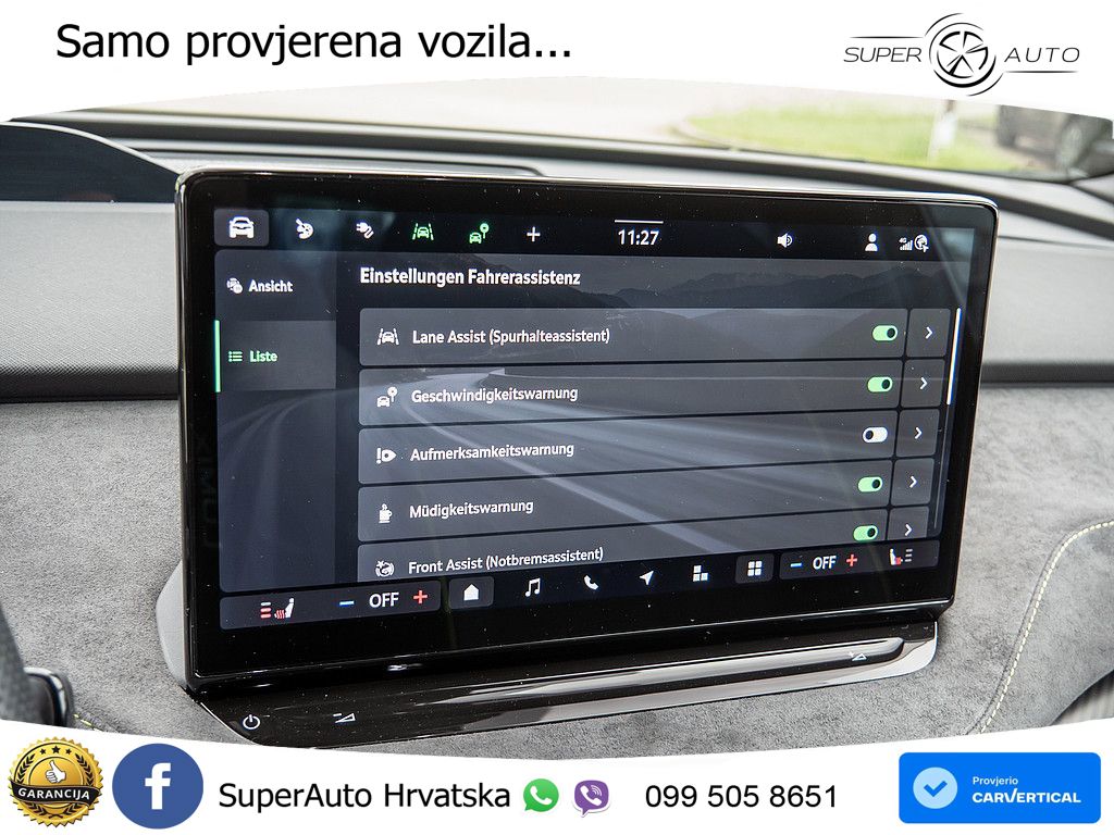Škoda Enyaq iV RS 82 kWh (340 KS) AWD Lounge LED+GR SJED+ACC