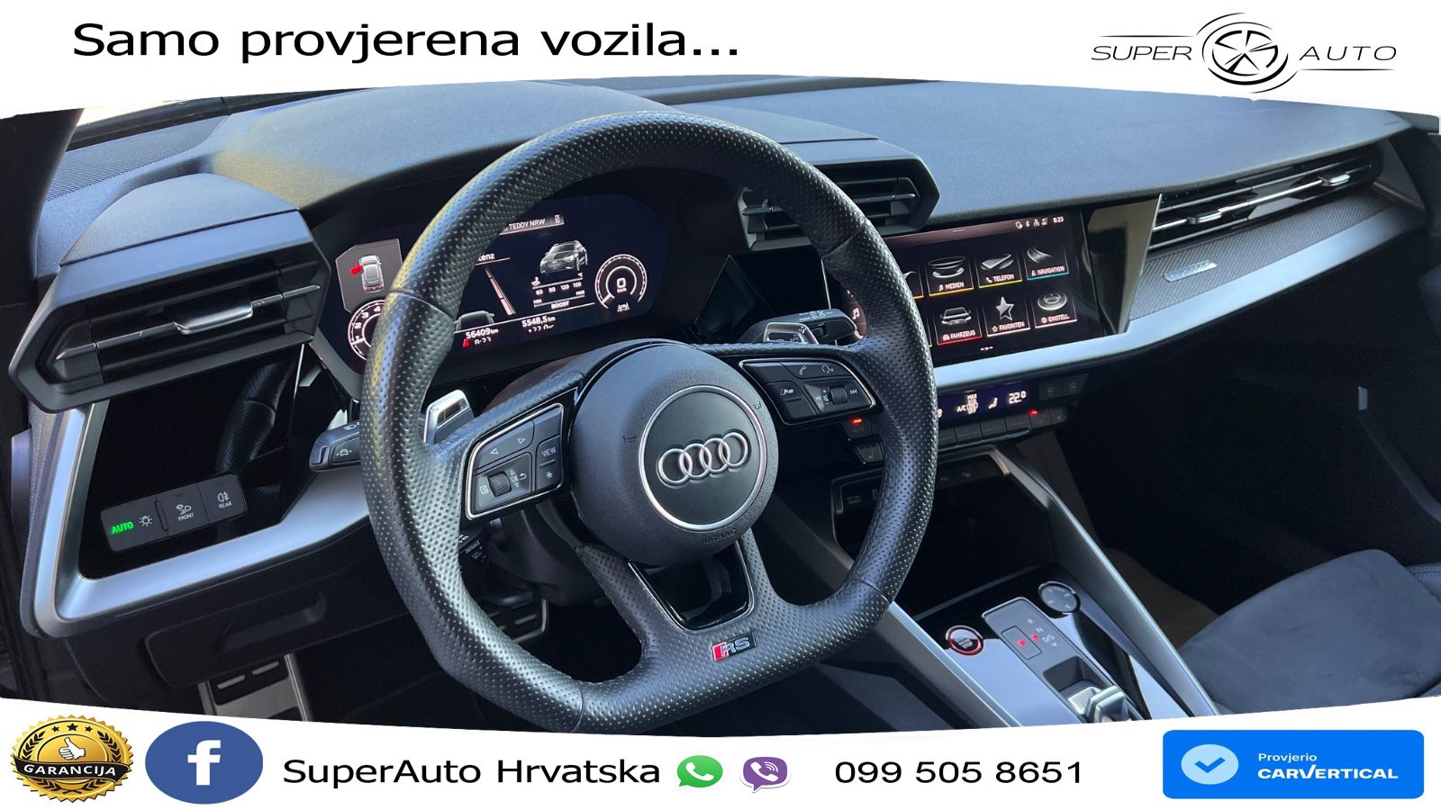 Audi RS3 Sportback 2.5 TFSI (400 KS) quattro S tronic S line