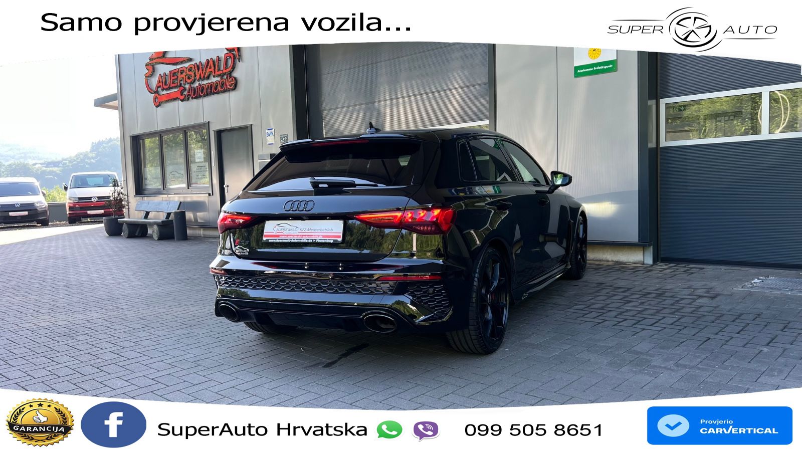 Audi RS3 Sportback 2.5 TFSI (400 KS) quattro S tronic S line