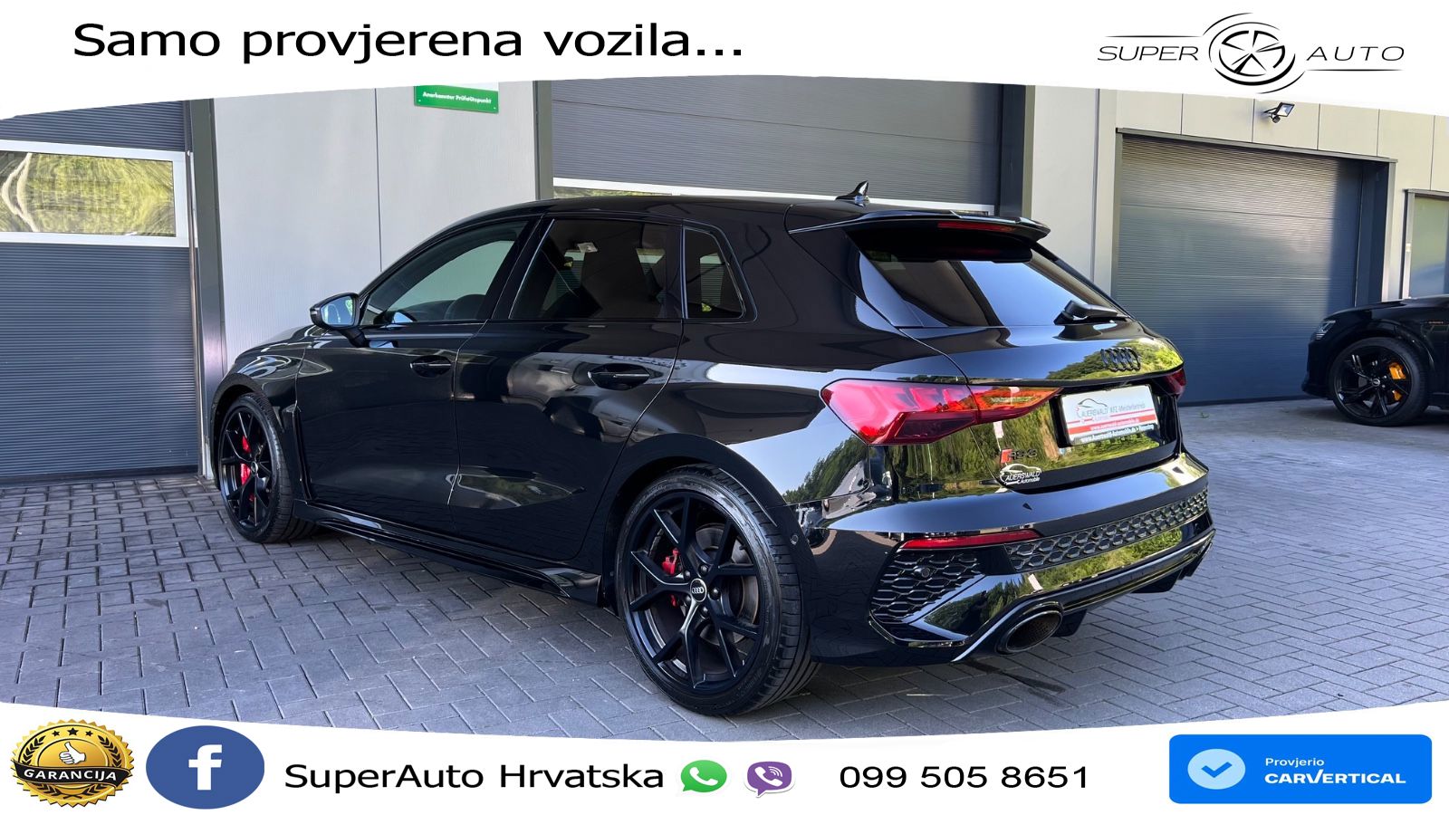 Audi RS3 Sportback 2.5 TFSI (400 KS) quattro S tronic S line