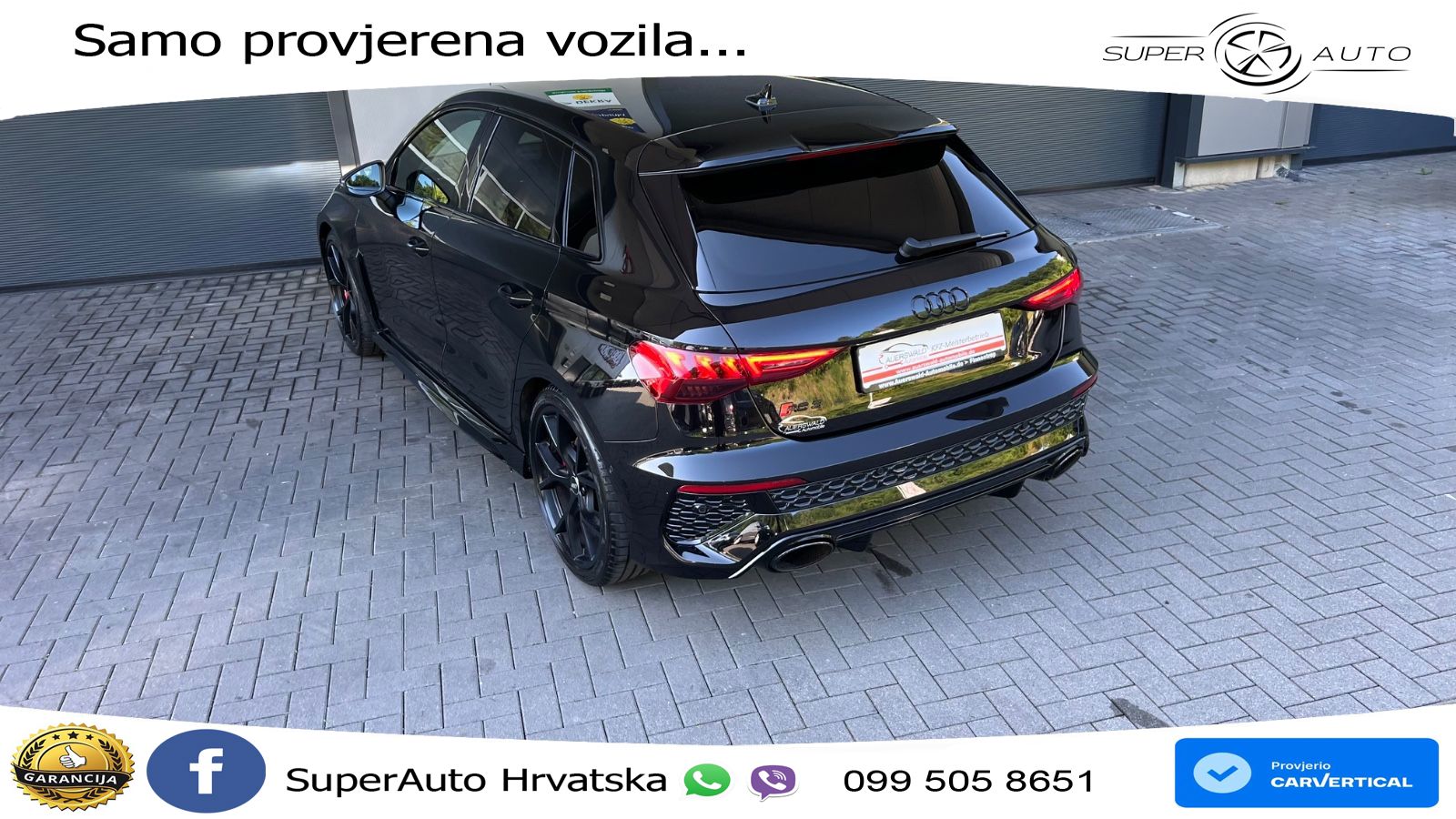 Audi RS3 Sportback 2.5 TFSI (400 KS) quattro S tronic S line