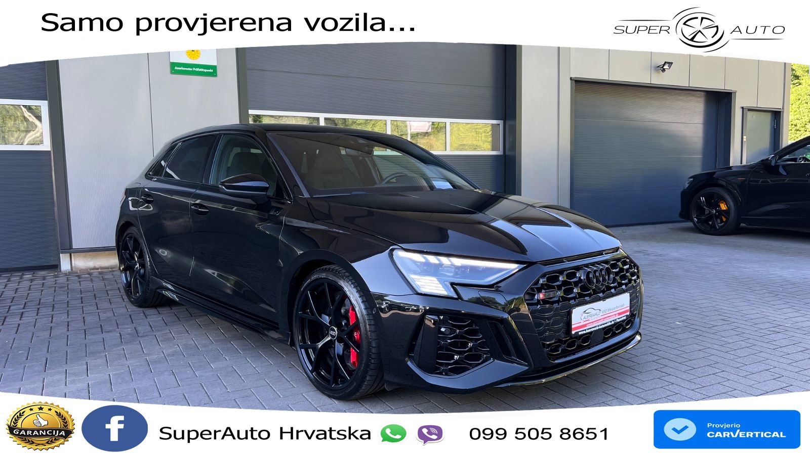 Audi RS3 Sportback 2.5 TFSI (400 KS) quattro S tronic S line