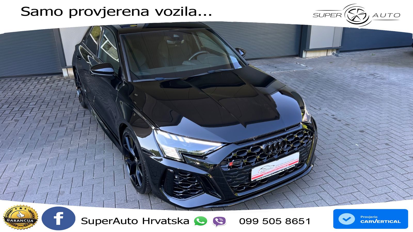 Audi RS3 Sportback 2.5 TFSI (400 KS) quattro S tronic S line