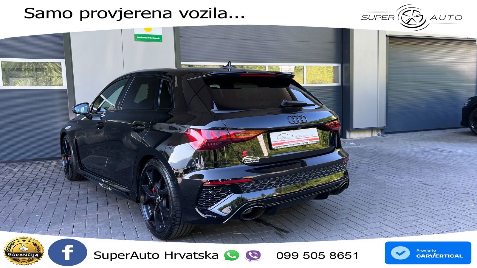 Audi RS3 Sportback 2.5 TFSI (400 KS) quattro S tronic S line