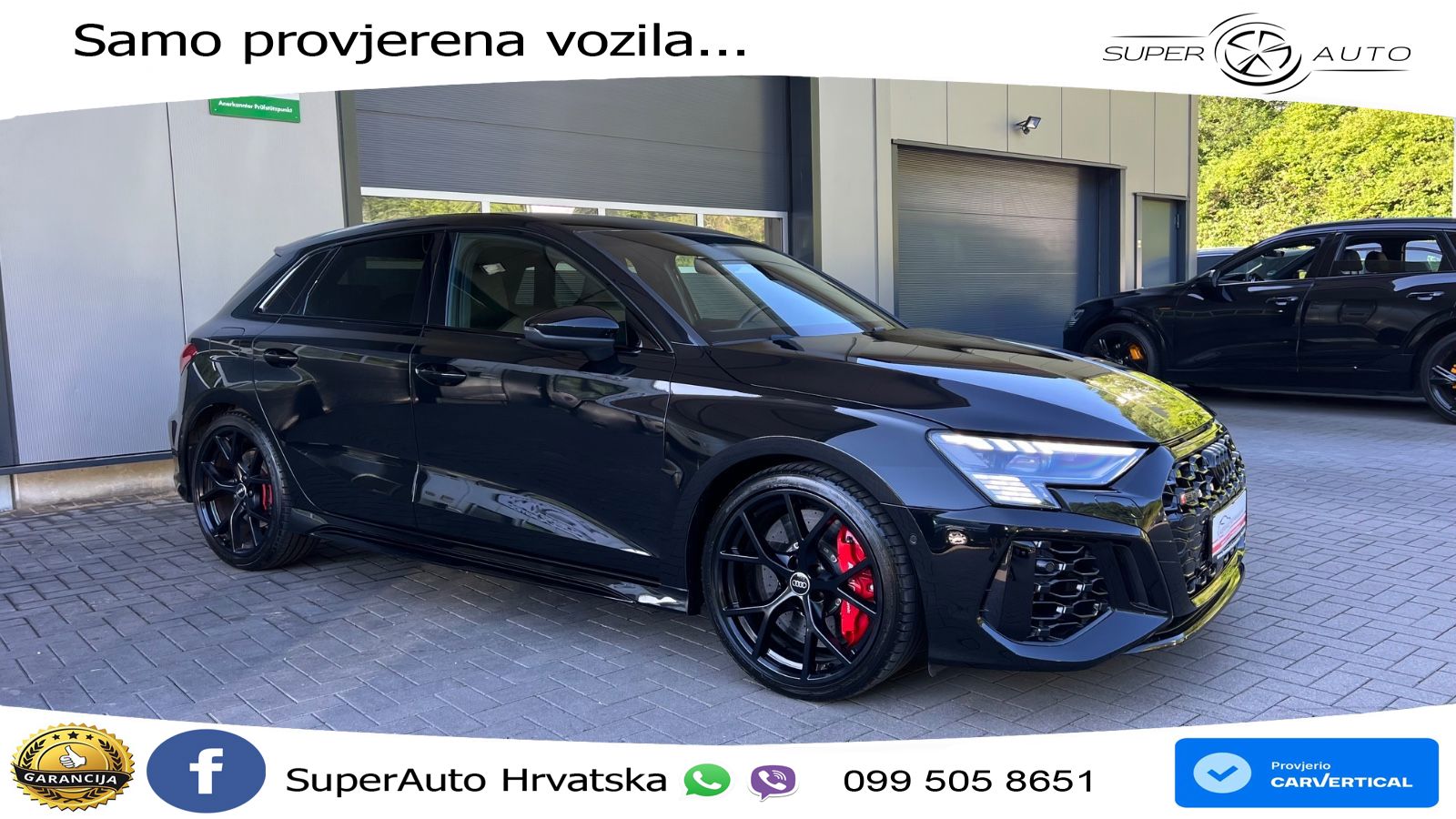 Audi RS3 Sportback 2.5 TFSI (400 KS) quattro S tronic S line