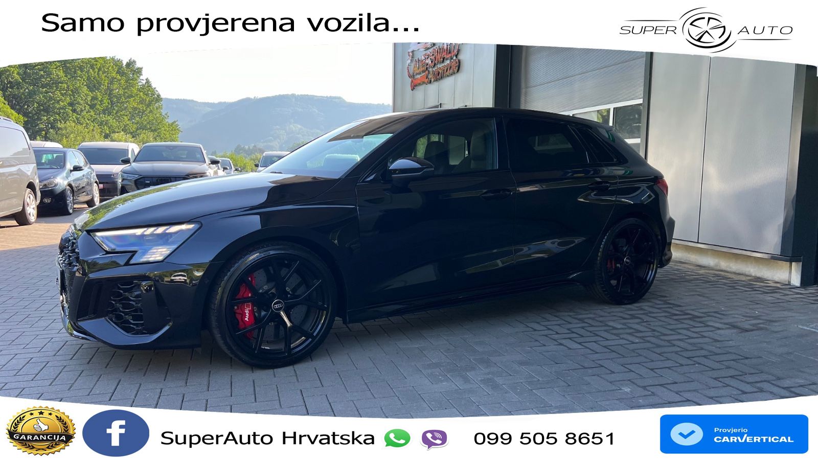 Audi RS3 Sportback 2.5 TFSI (400 KS) quattro S tronic S line