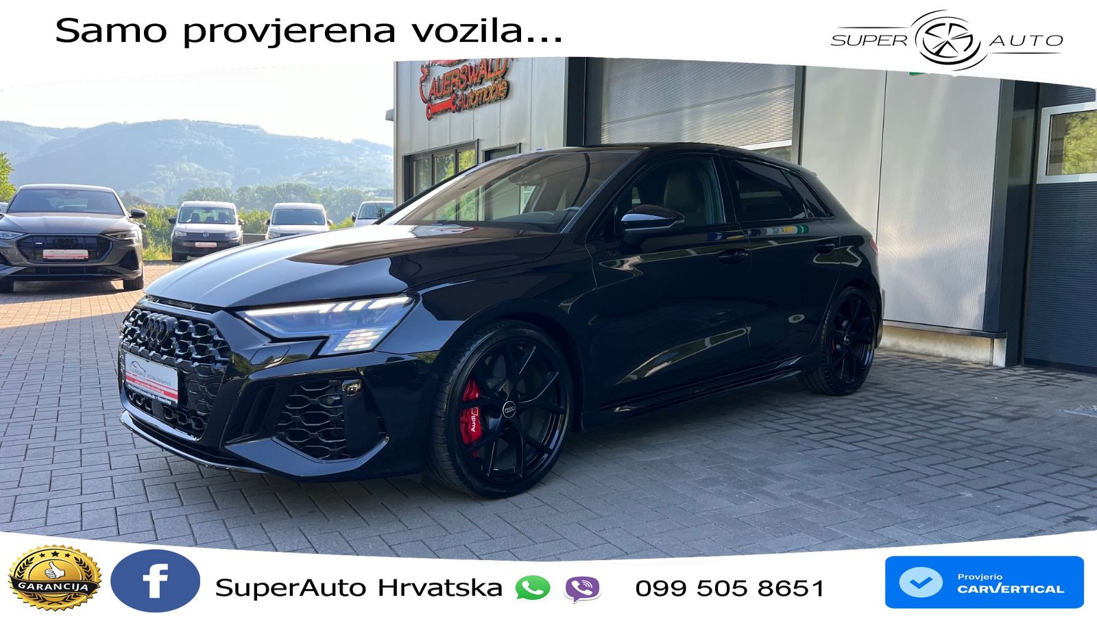 Audi RS3 Sportback 2.5 TFSI (400 KS) quattro S tronic S line