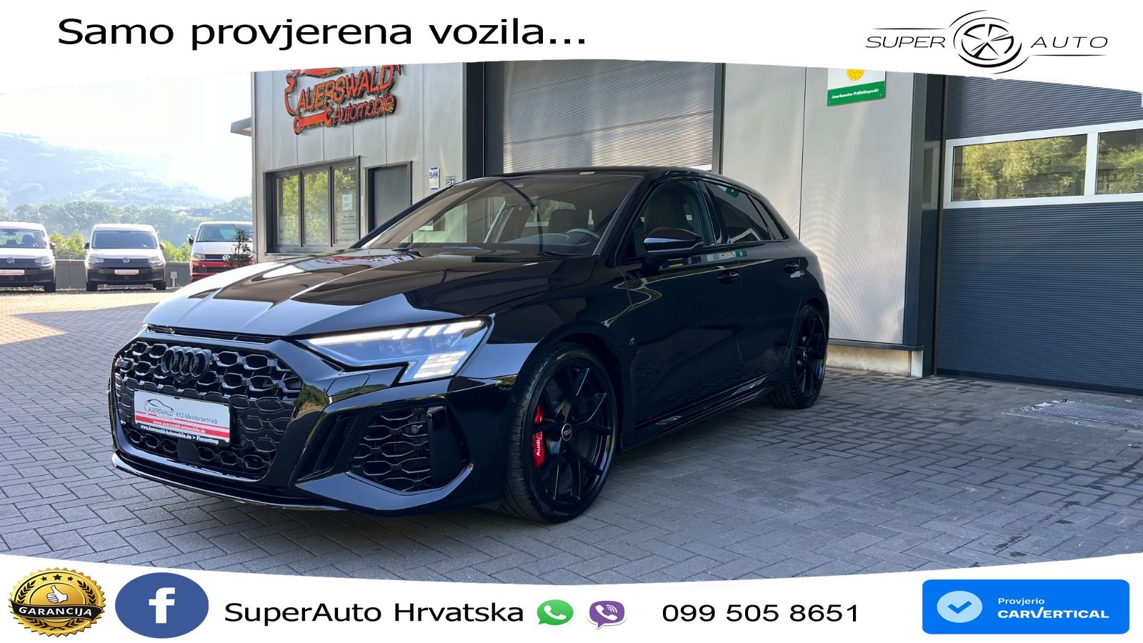 Audi RS3 Sportback 2.5 TFSI (400 KS) quattro S tronic S line