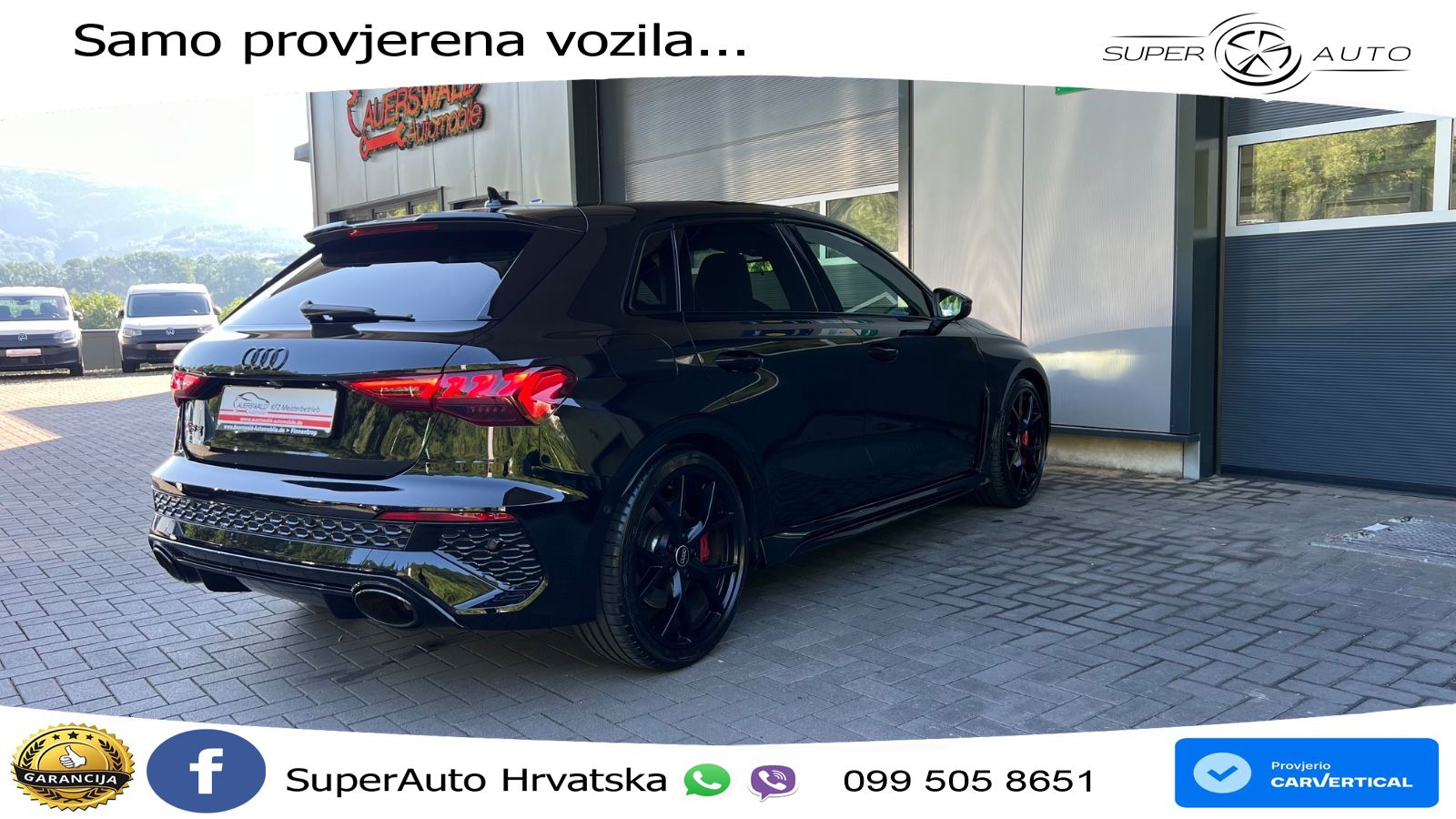 Audi RS3 Sportback 2.5 TFSI (400 KS) quattro S tronic S line