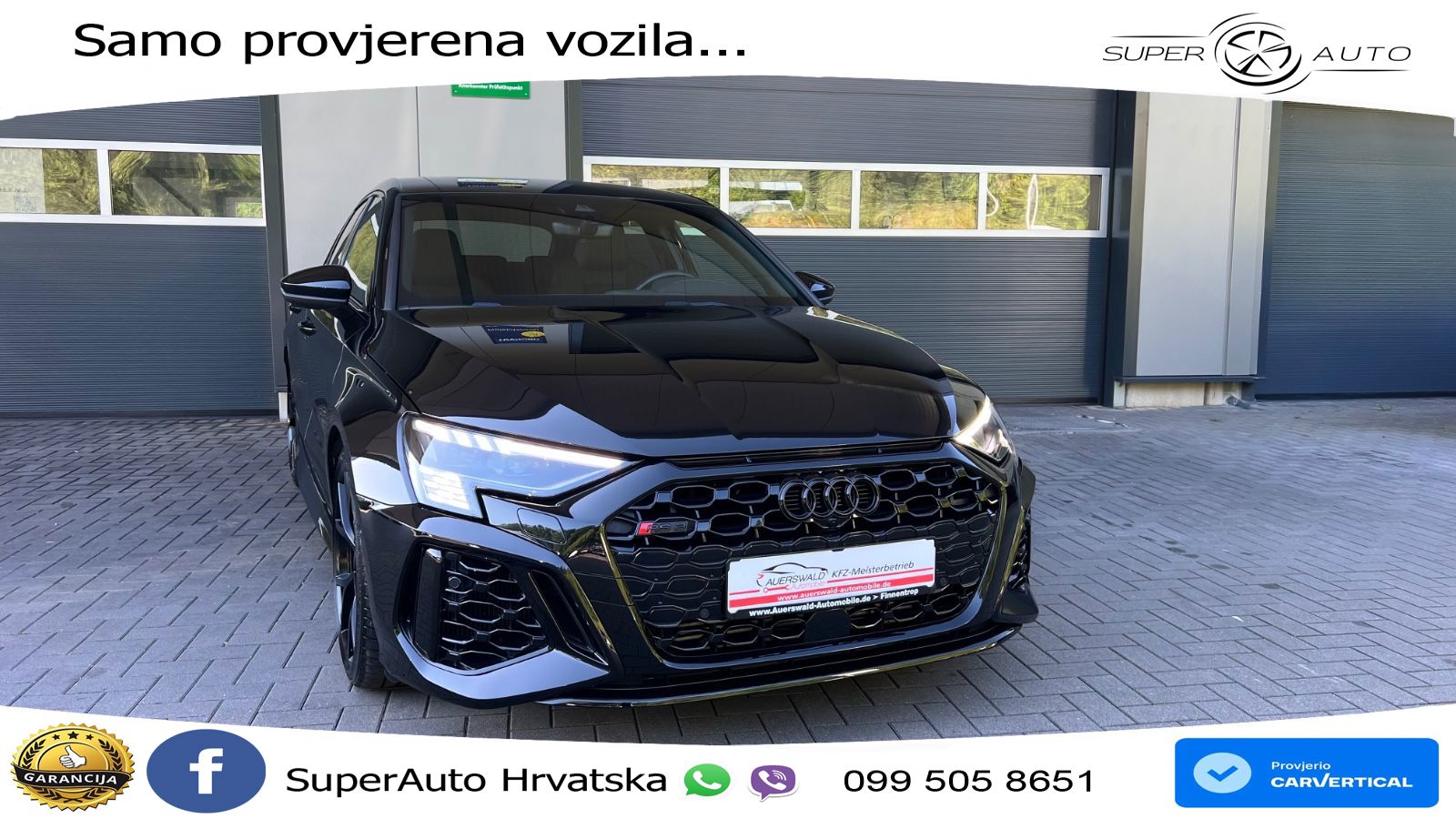 Audi RS3 Sportback 2.5 TFSI (400 KS) quattro S tronic S line
