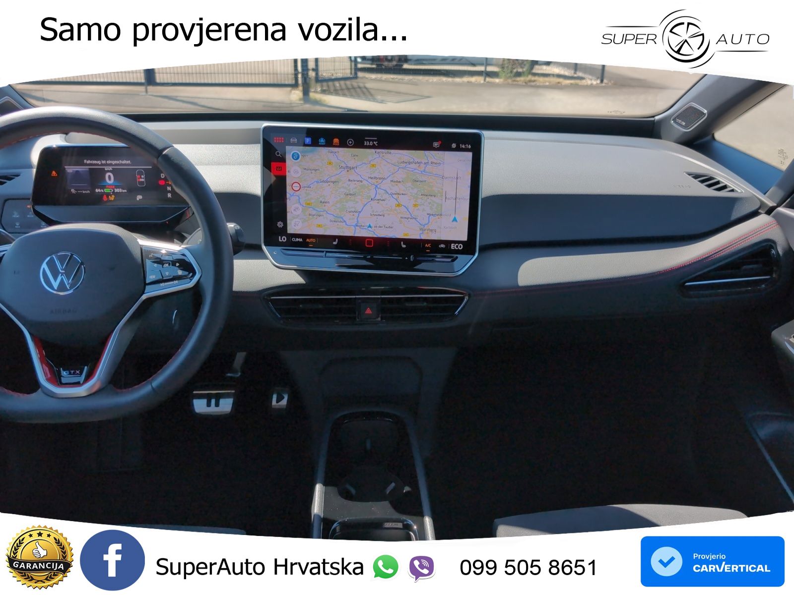 Volkswagen ID.3 GTX 84 kWh (286 KS) LED+GR SJED+ACC