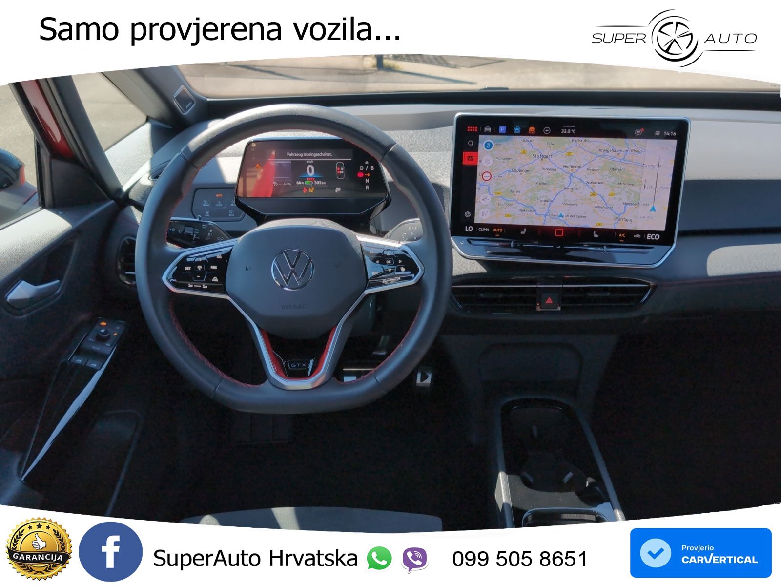 Volkswagen ID.3 GTX 84 kWh (286 KS) LED+GR SJED+ACC