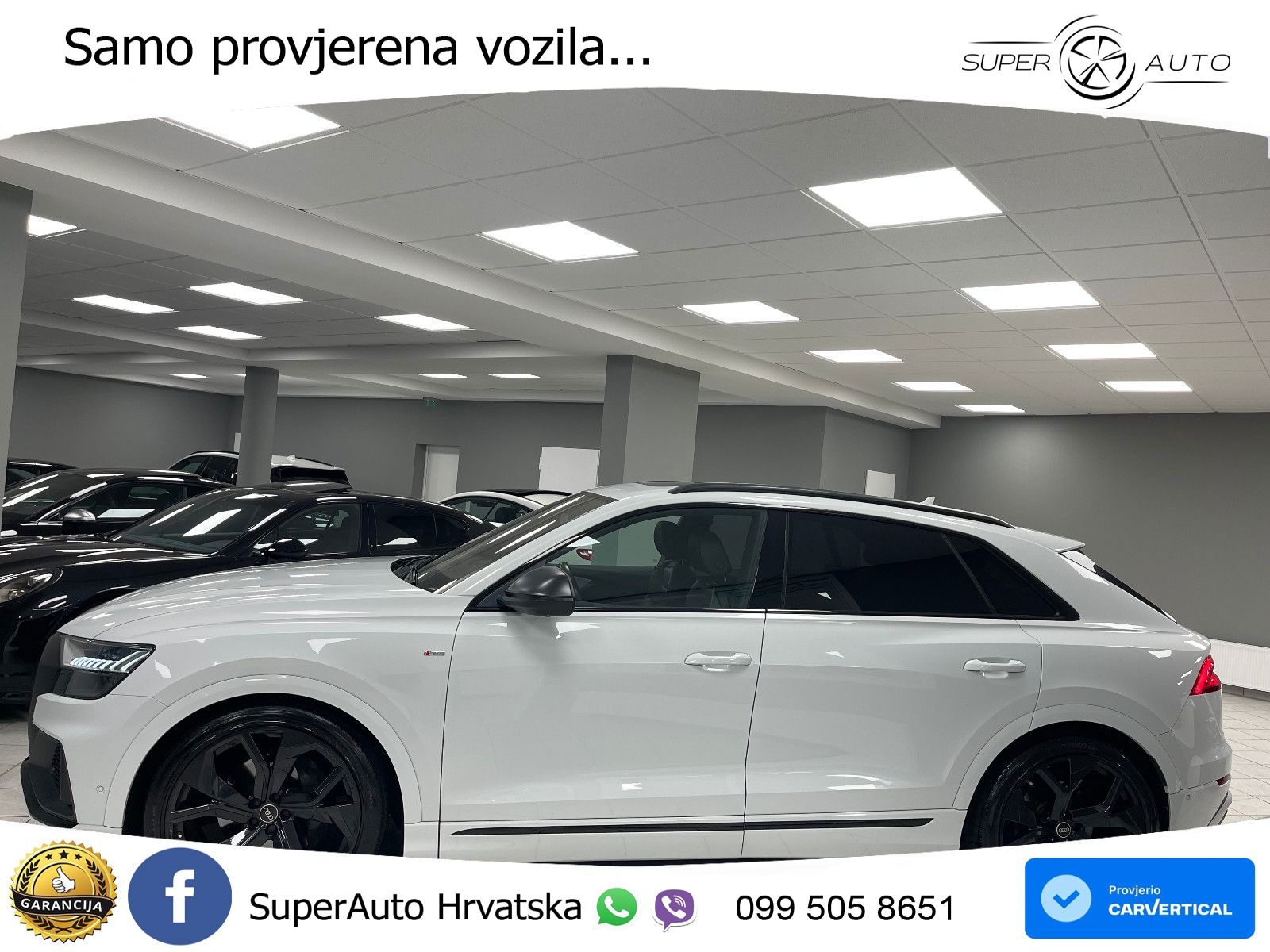 Audi Q8 50 TDI V6 (286 KS) quattro Tiptronic S line LED+GR SJED+ACC