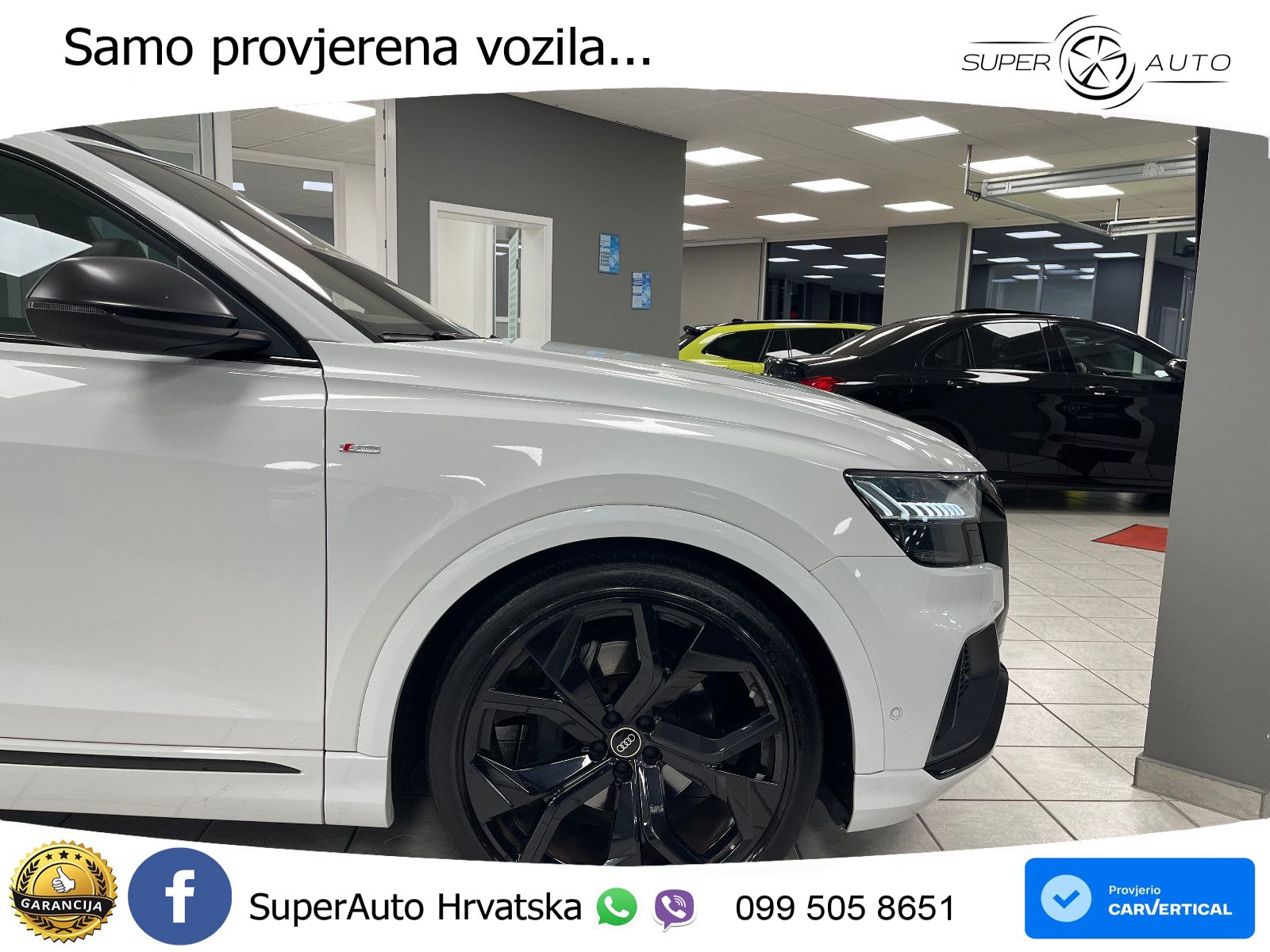 Audi Q8 50 TDI V6 (286 KS) quattro Tiptronic S line LED+GR SJED+ACC