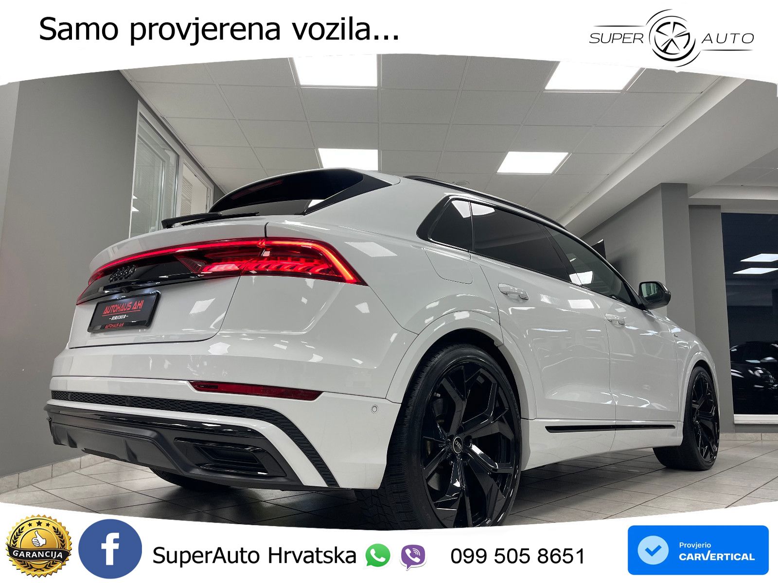 Audi Q8 50 TDI V6 (286 KS) quattro Tiptronic S line LED+GR SJED+ACC