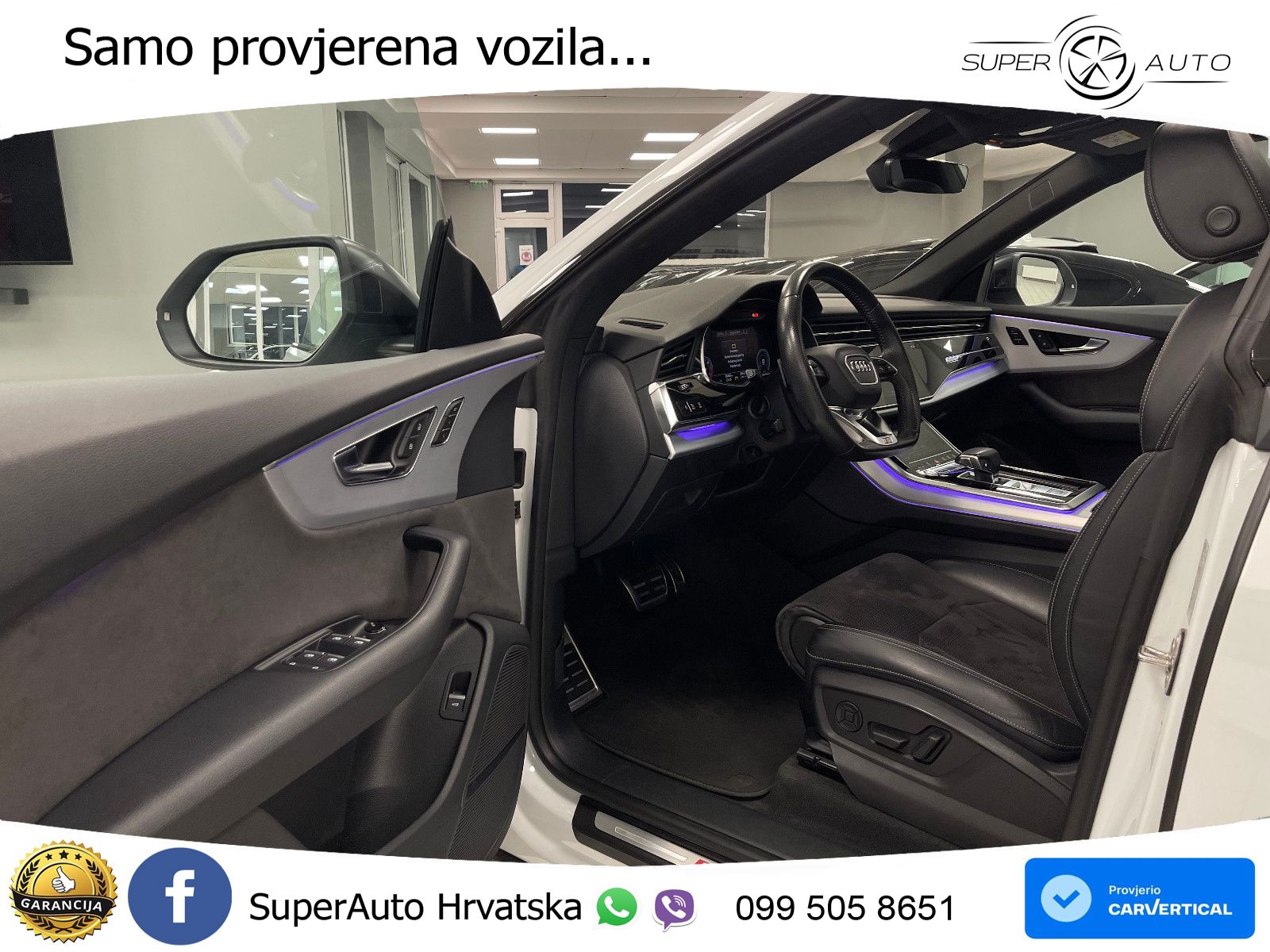 Audi Q8 50 TDI V6 (286 KS) quattro Tiptronic S line LED+GR SJED+ACC