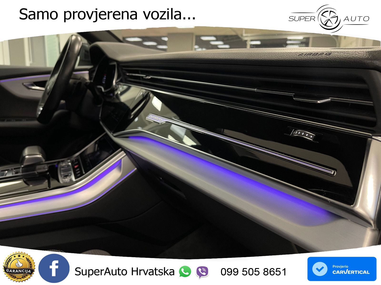 Audi Q8 50 TDI V6 (286 KS) quattro Tiptronic S line LED+GR SJED+ACC