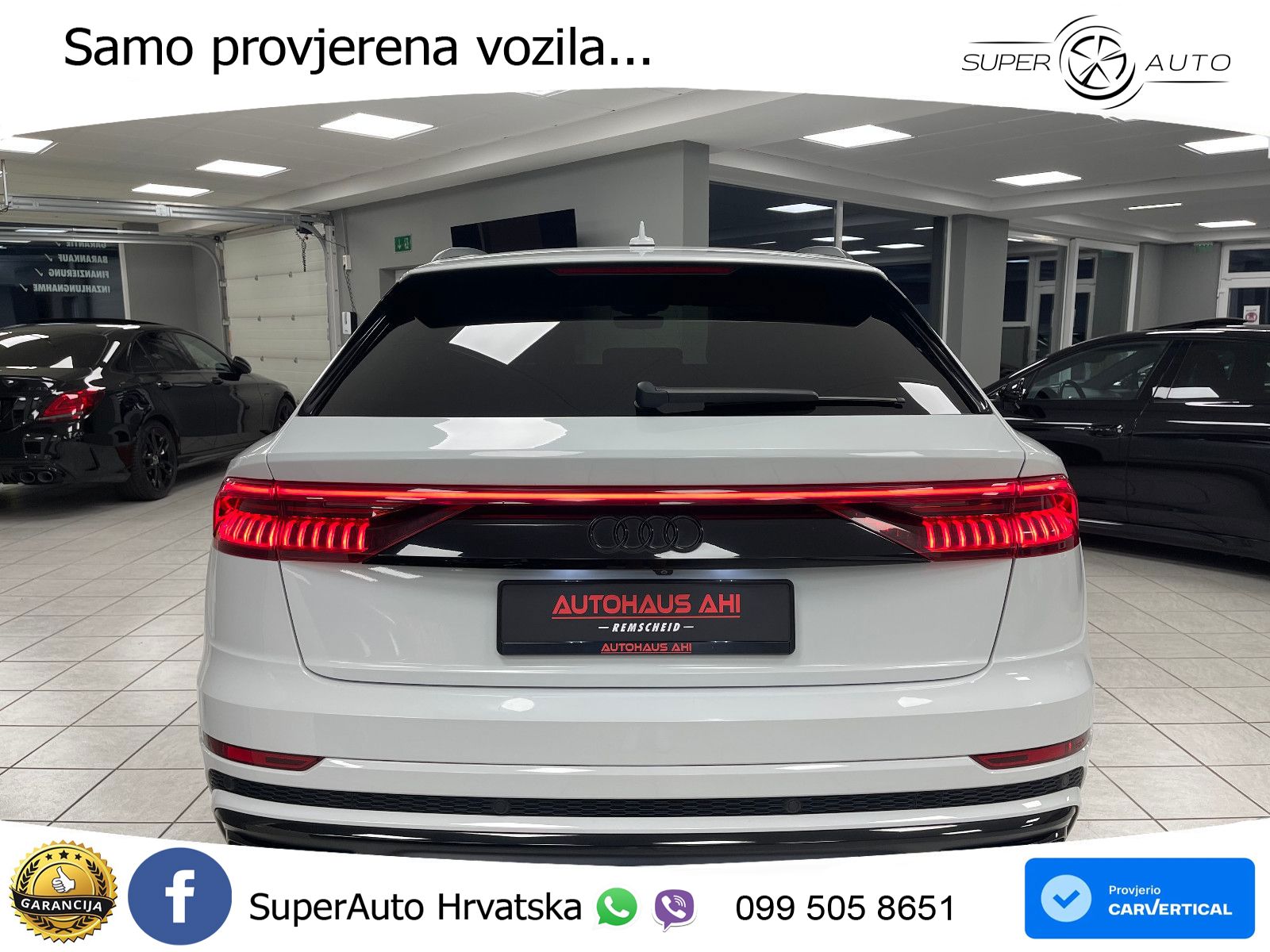 Audi Q8 50 TDI V6 (286 KS) quattro Tiptronic S line LED+GR SJED+ACC