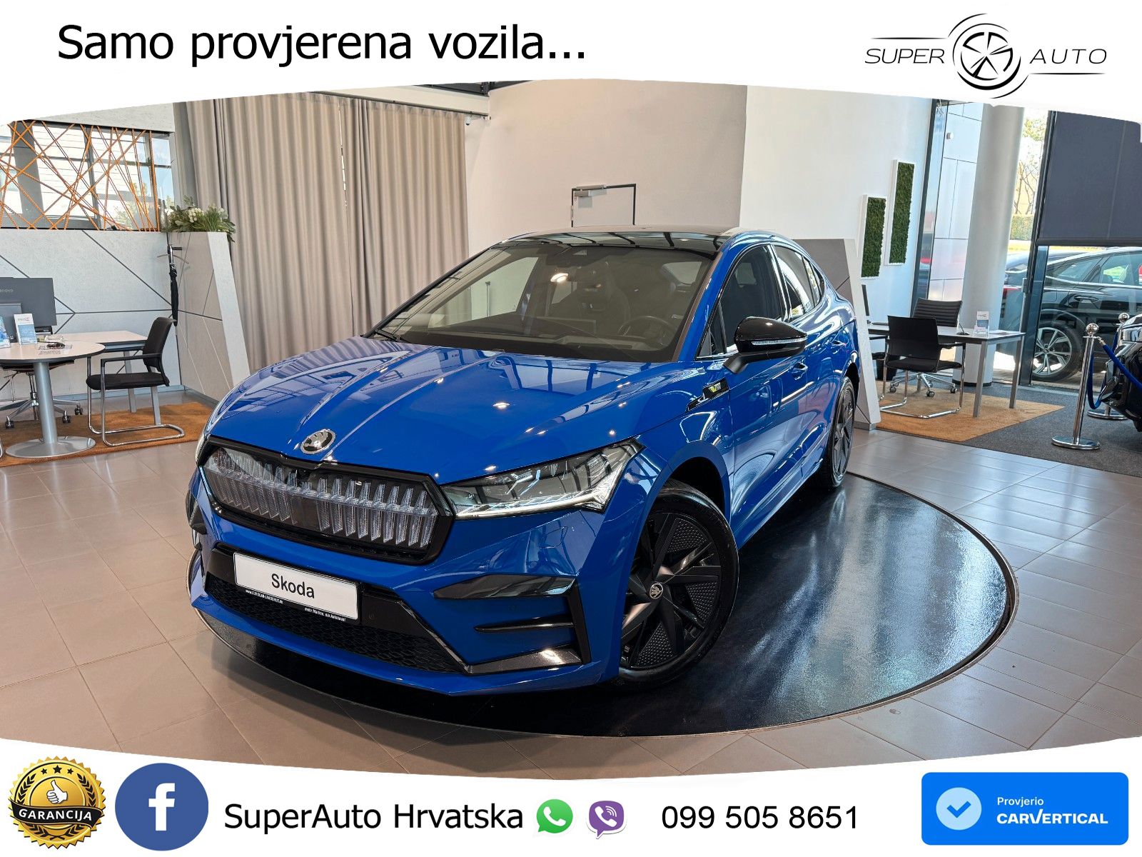 Škoda Enyaq Coupe iV RS 82 kWh (299 KS) AWD Lounge LED+GR SJED+ACC