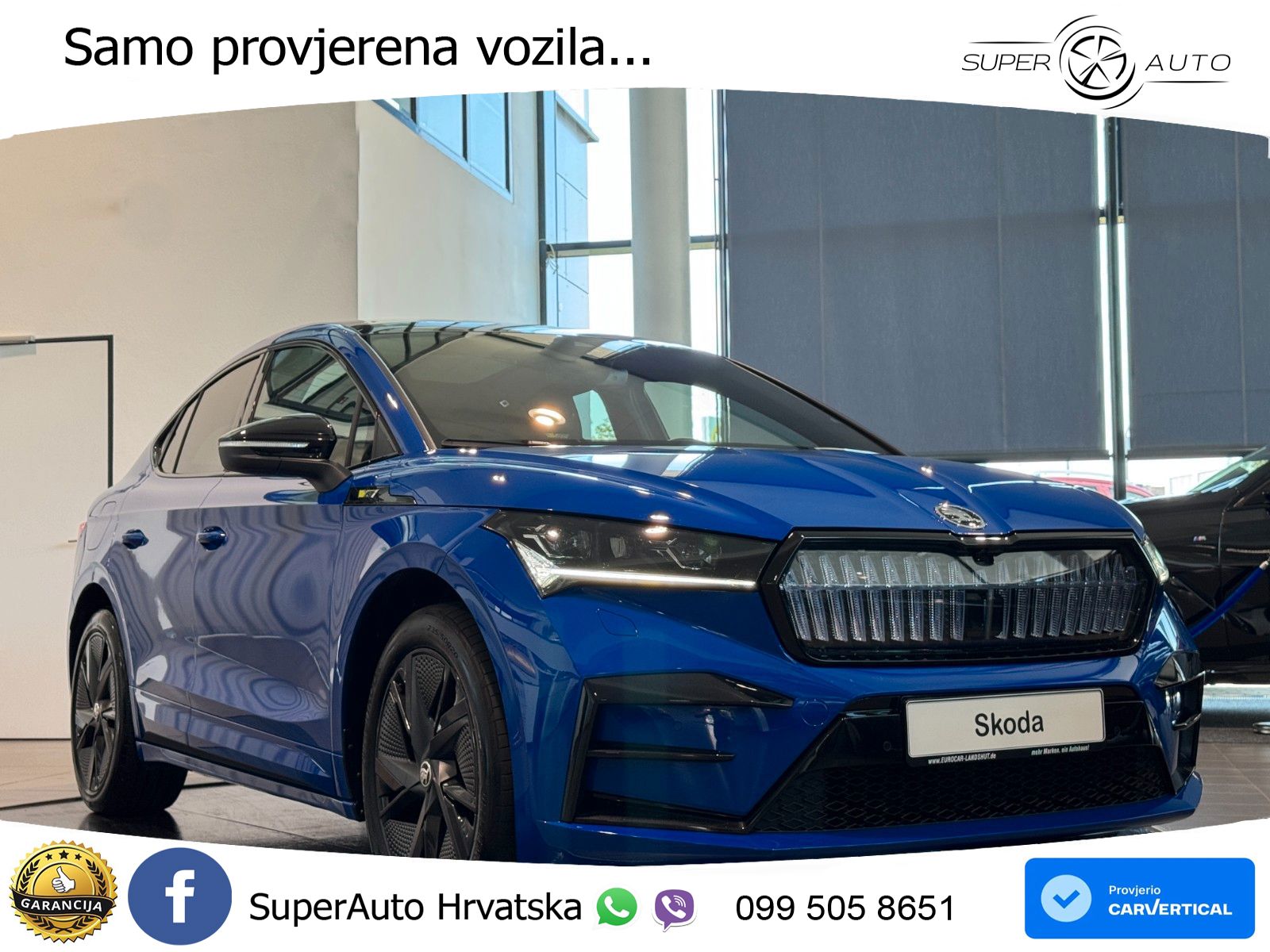 Škoda Enyaq Coupe iV RS 82 kWh (299 KS) AWD Lounge LED+GR SJED+ACC