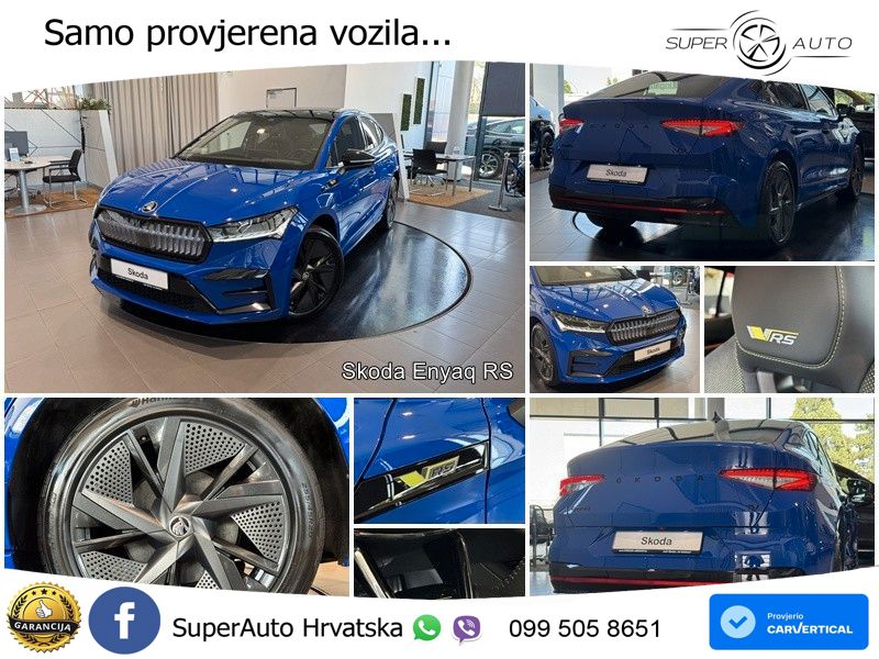 Škoda Enyaq Coupe iV RS 82 kWh (299 KS) AWD Lounge LED+GR SJED+ACC