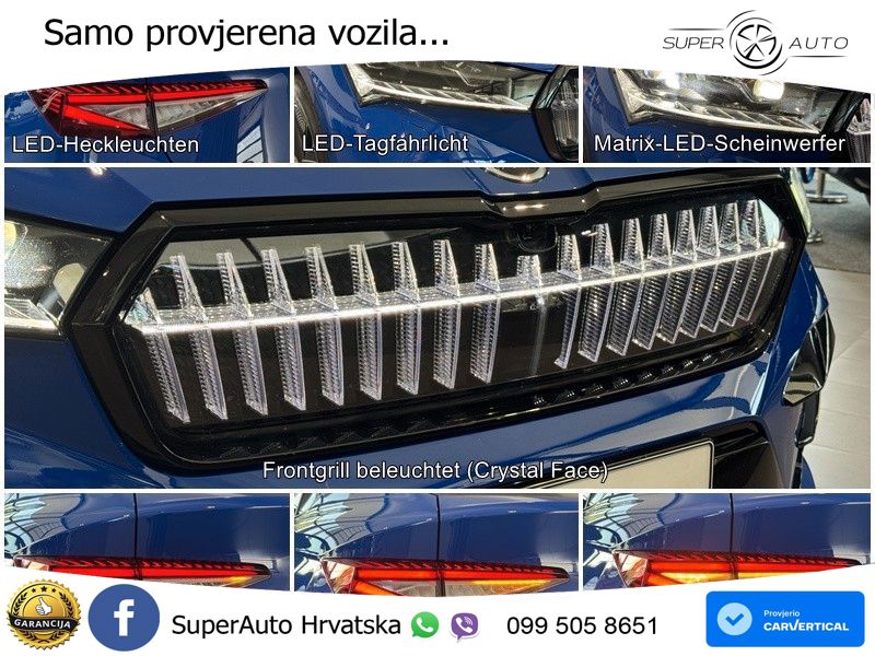 Škoda Enyaq Coupe iV RS 82 kWh (299 KS) AWD Lounge LED+GR SJED+ACC