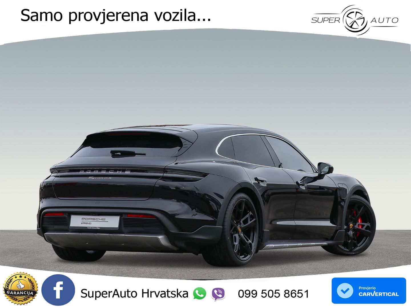 Porsche Taycan Cross Turismo 4S 93.4 kWh (571 KS)