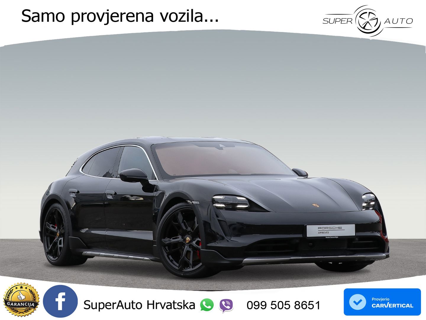 Porsche Taycan Cross Turismo 4S 93.4 kWh (571 KS)