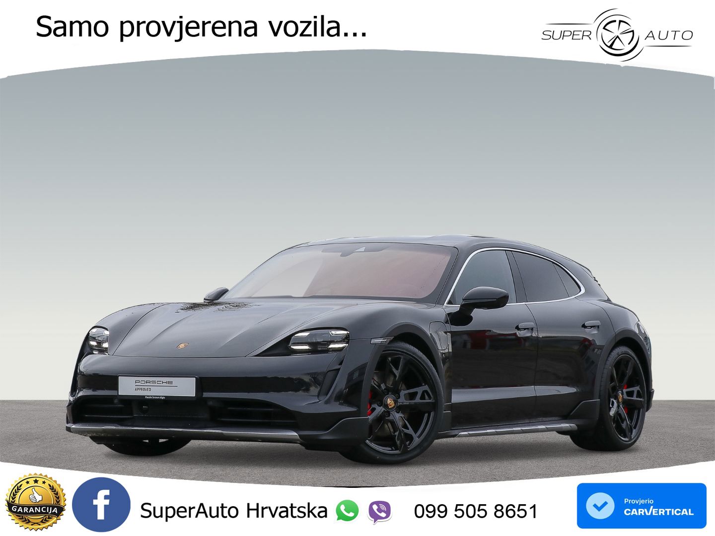 Porsche Taycan Cross Turismo 4S 93.4 kWh (571 KS)