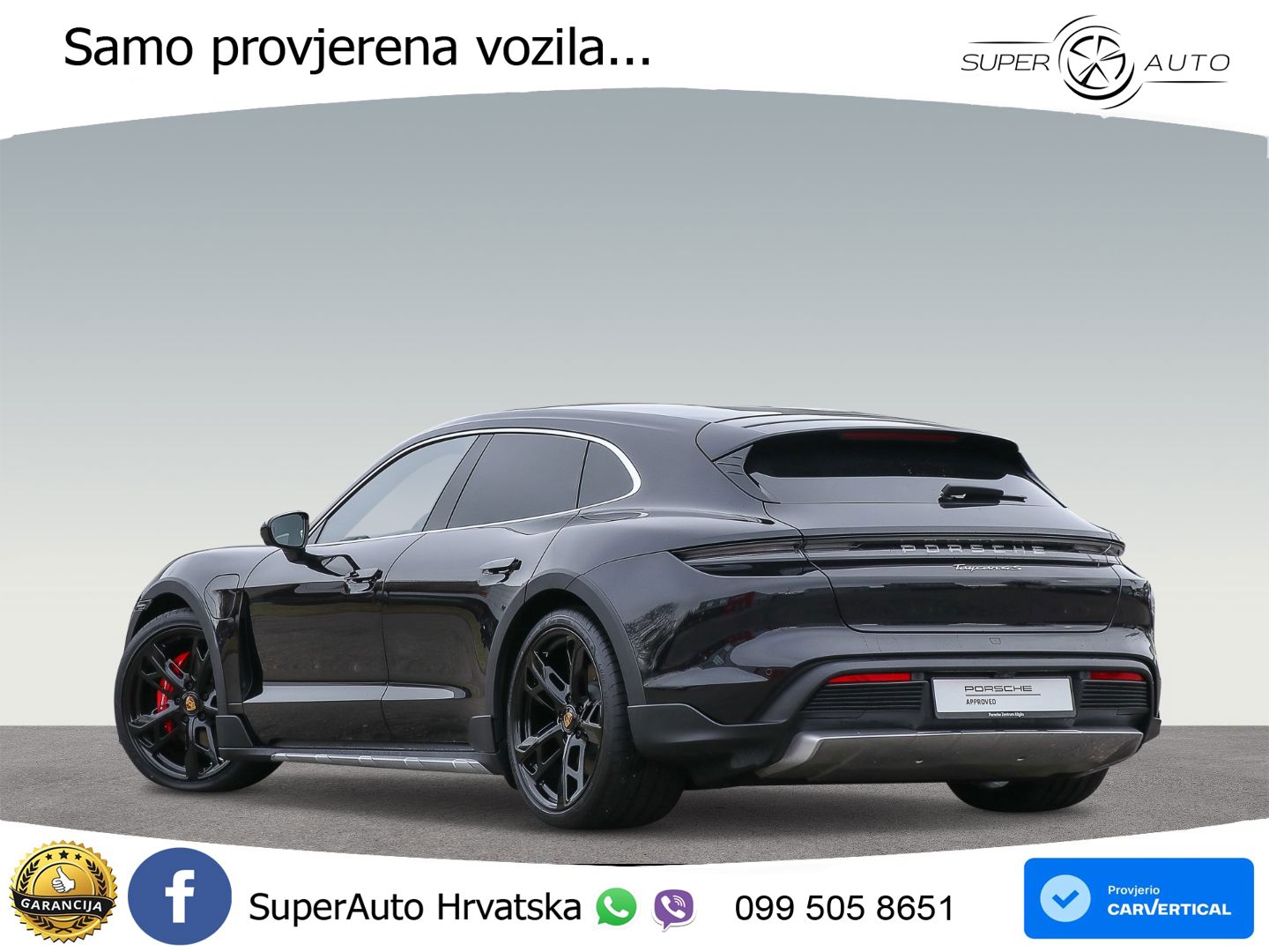 Porsche Taycan Cross Turismo 4S 93.4 kWh (571 KS)