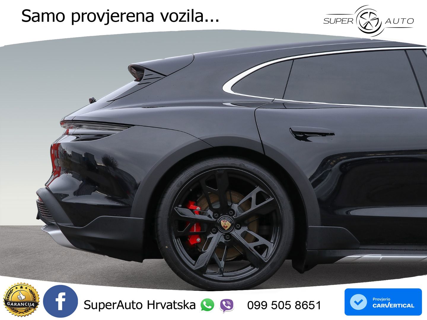 Porsche Taycan Cross Turismo 4S 93.4 kWh (571 KS)