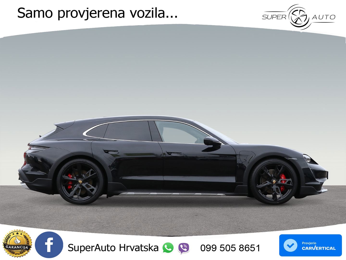 Porsche Taycan Cross Turismo 4S 93.4 kWh (571 KS)