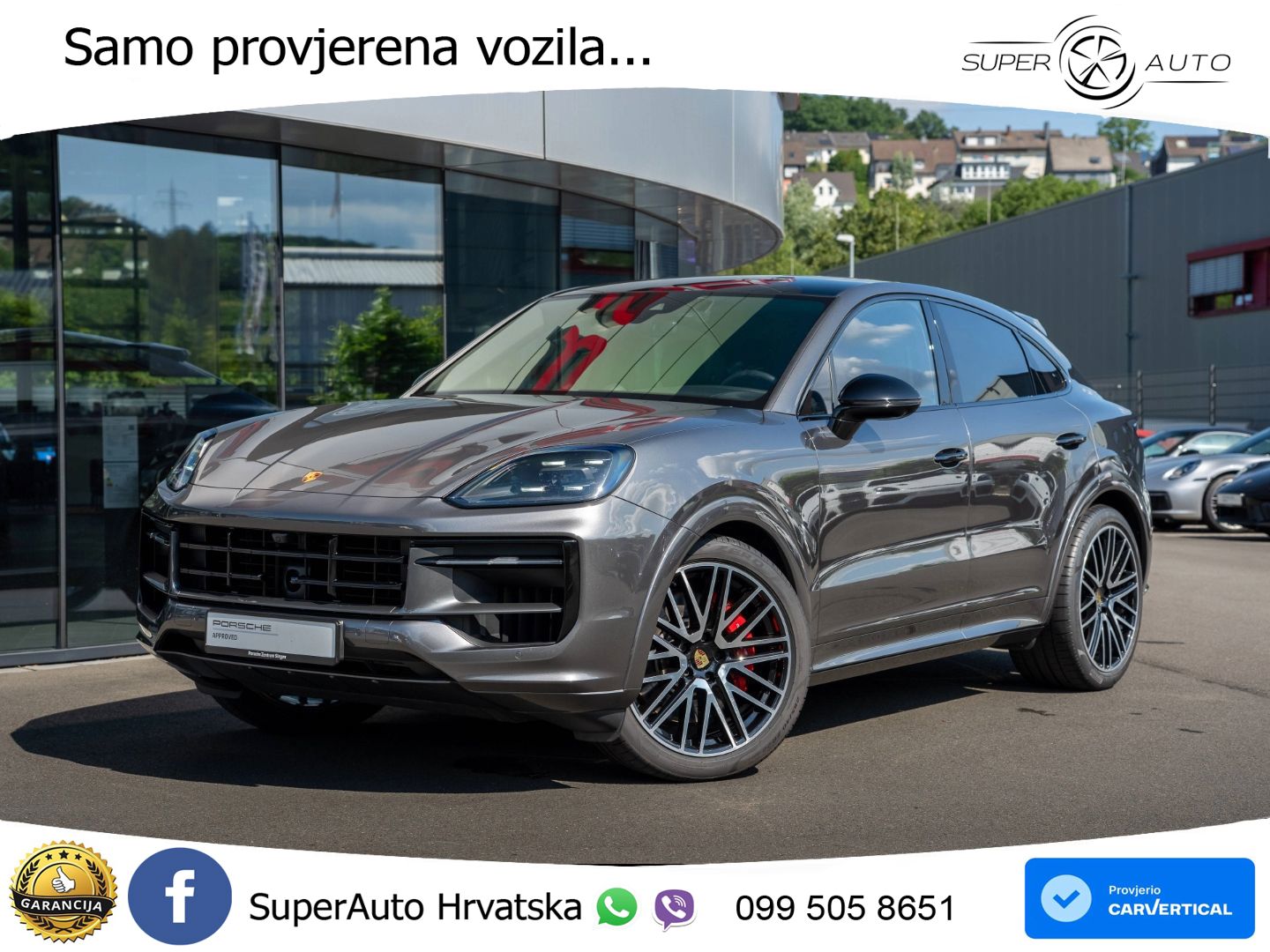 Porsche Cayenne Coupe S 4.0 V8 (474 KS) Tiptronic S 475 KS LED+GR SJED+ACC