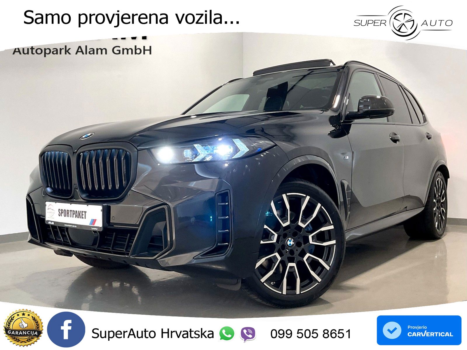 BMW X5 30d (286 KS) xDrive Steptronic LED+GR SJED+ACC