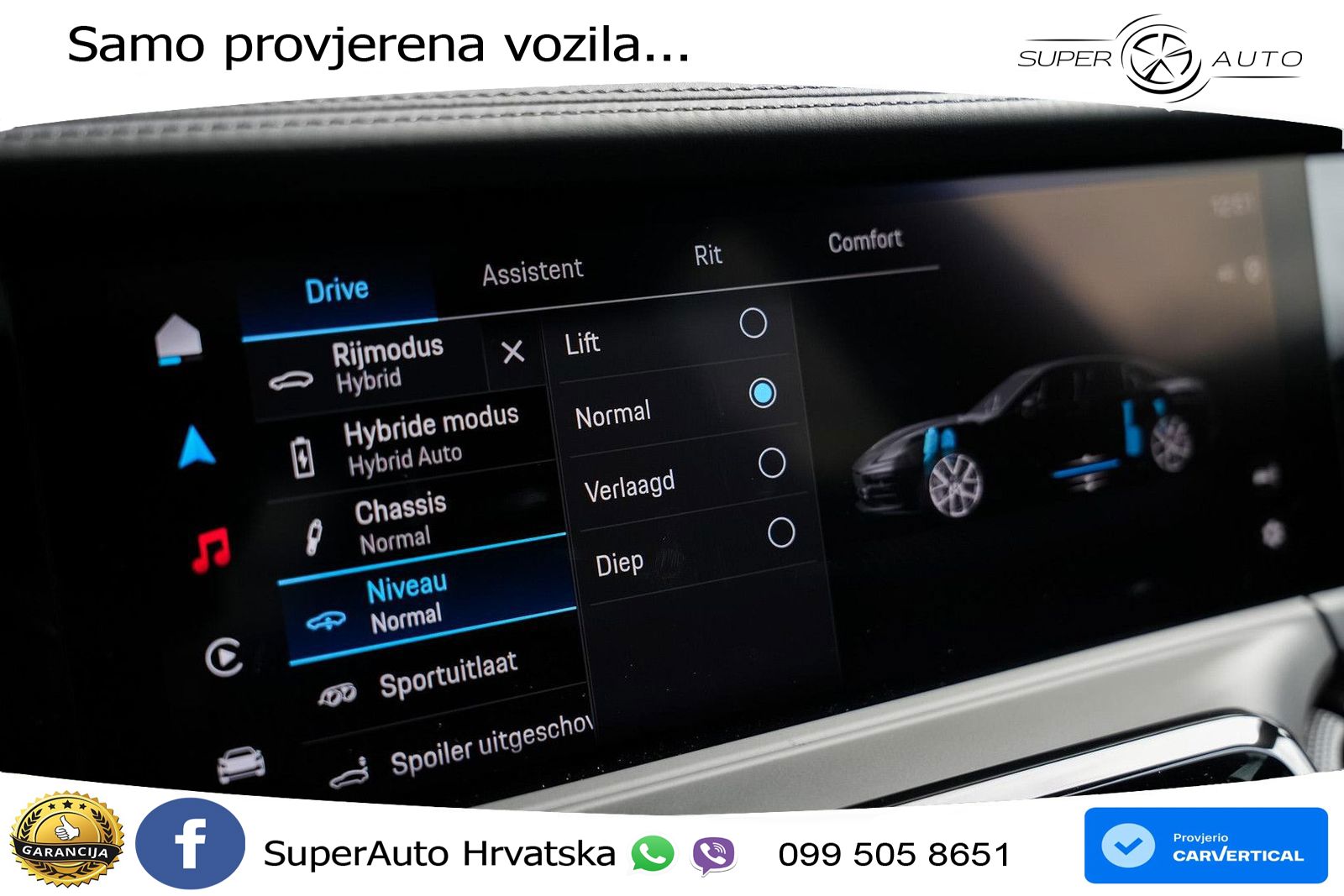 Porsche Panamera 4 2.9 V6 (470 KS) E-Hybrid PDK ZRAČNI+ACC+GR SJED+KAM+PANO