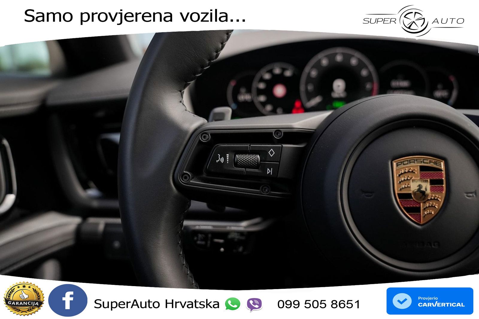 Porsche Panamera 4 2.9 V6 (470 KS) E-Hybrid PDK ZRAČNI+ACC+GR SJED+KAM+PANO
