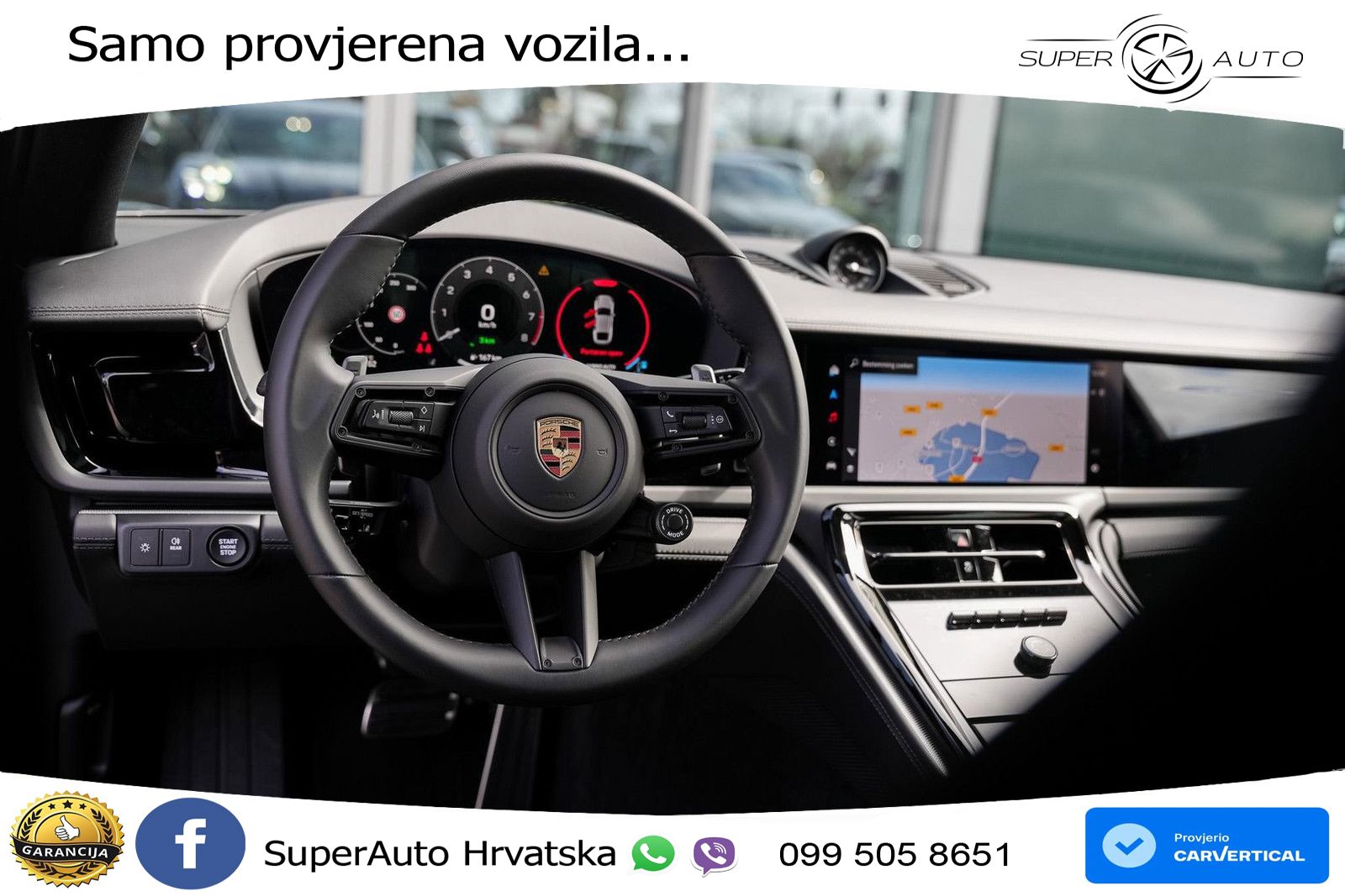 Porsche Panamera 4 2.9 V6 (470 KS) E-Hybrid PDK ZRAČNI+ACC+GR SJED+KAM+PANO
