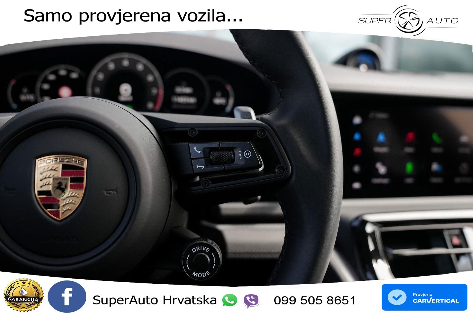 Porsche Panamera 4 2.9 V6 (470 KS) E-Hybrid PDK ZRAČNI+ACC+GR SJED+KAM+PANO