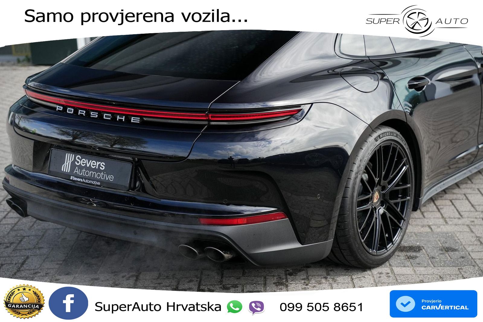 Porsche Panamera 4 2.9 V6 (470 KS) E-Hybrid PDK ZRAČNI+ACC+GR SJED+KAM+PANO