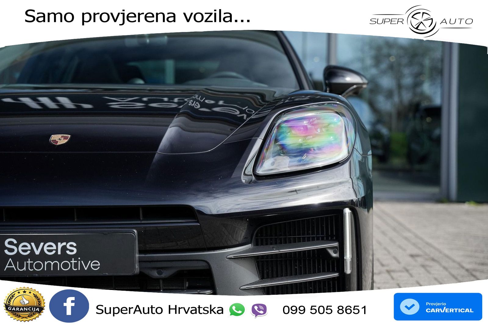 Porsche Panamera 4 2.9 V6 (470 KS) E-Hybrid PDK ZRAČNI+ACC+GR SJED+KAM+PANO