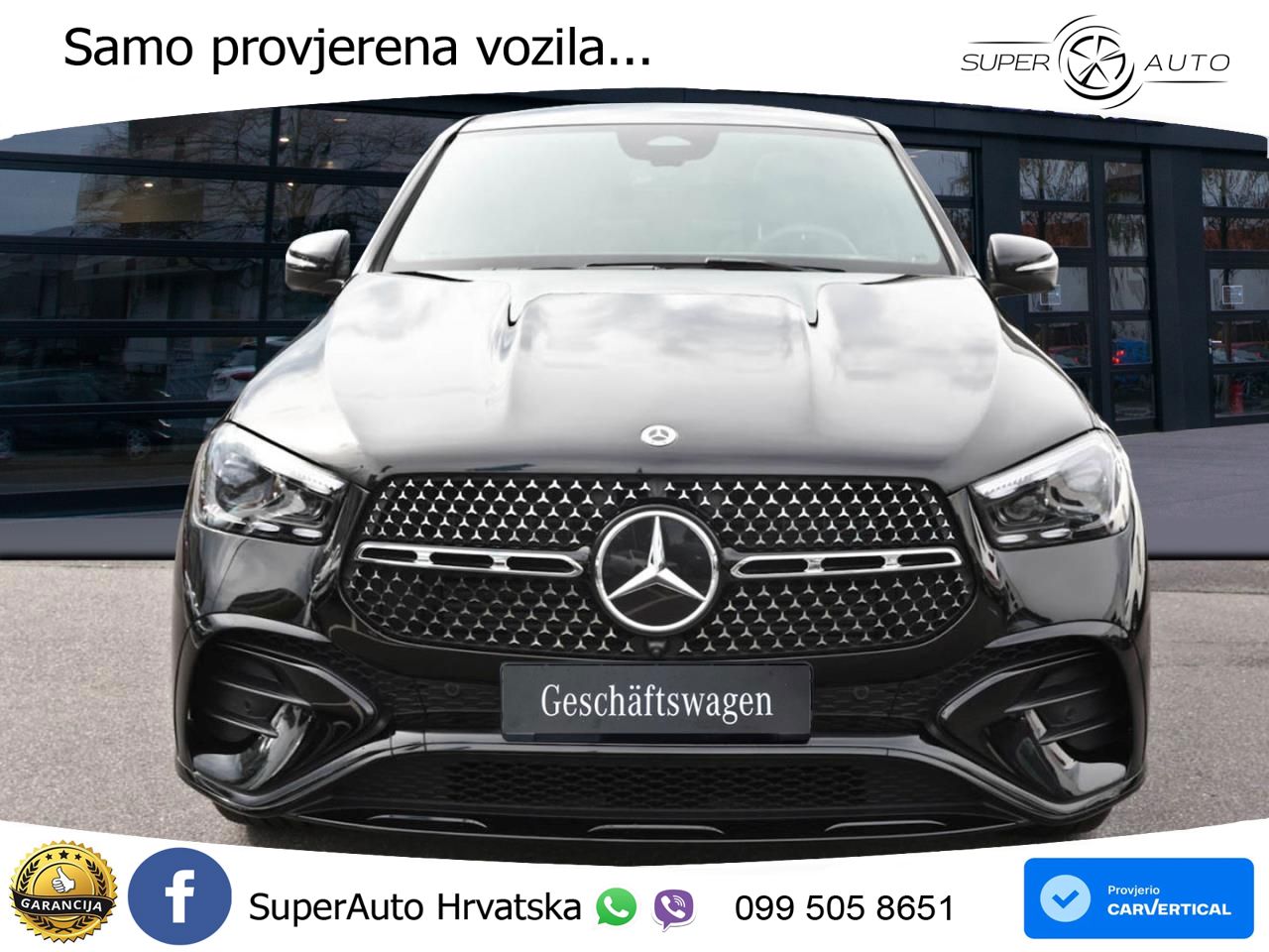 Mercedes GLE Coupe 300d (269 ks) EQ Boost 4MATIC 9G-TRONIC AMG LED+GR SJED+ACC